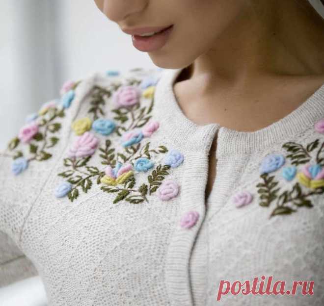 Вышивка рококо на одежде Рукоделие для дома своими руками. Мастер-классы, уроки и креативные идеи.