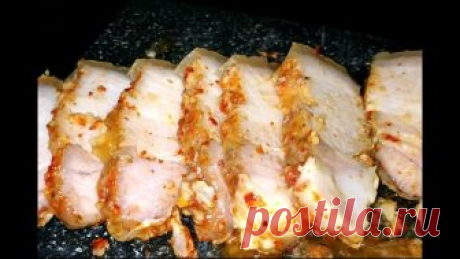 Мясная закуска. Быстро и просто, но как вкусно! Сало или мясо, приготовленное в пакете, - настоящая находка для тех, кто ценит время и любит домашние мясные деликатесы. Готовится это замечательное блюдо вс...