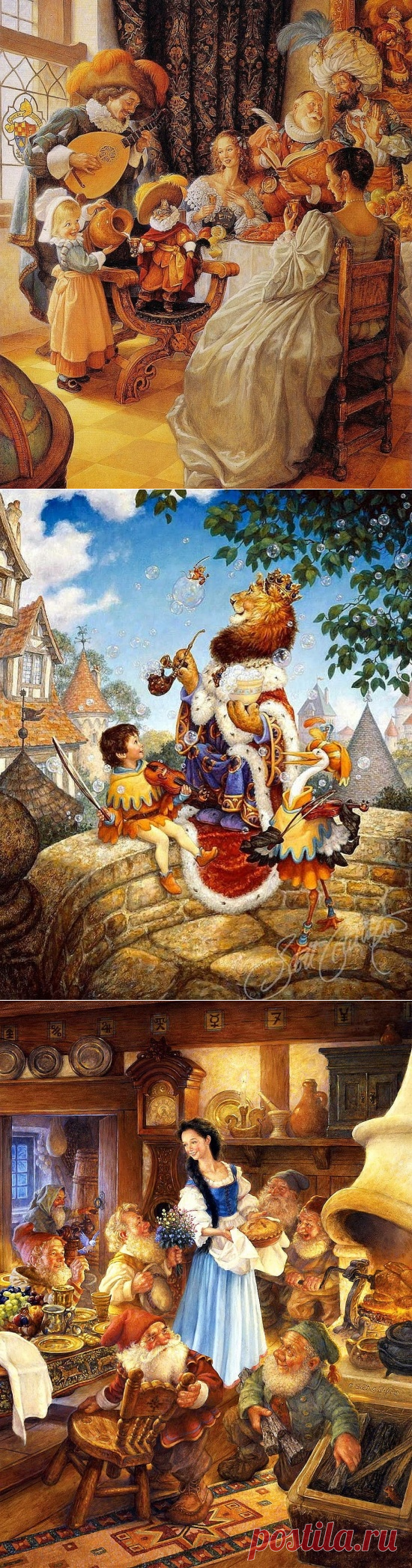 Художник Скотт Густафсон (Scott Gustafson). Иллюстрации