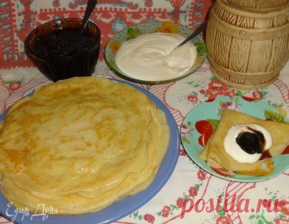 Блинчики «Любимые». Ингредиенты: яйца куриные, сахар, соль