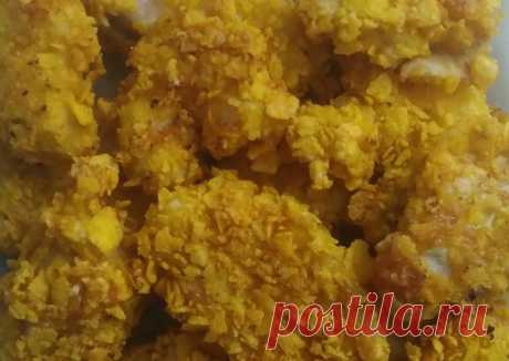 Стрипсы как в KFC - пошаговый рецепт с фото. Автор рецепта Евгения Касьянова . - Cookpad