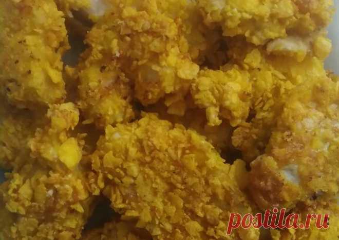 Стрипсы как в KFC - пошаговый рецепт с фото. Автор рецепта Евгения Касьянова . - Cookpad