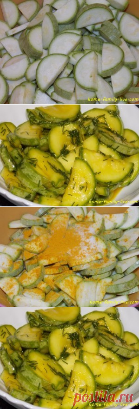 Маринованные кабачки/Сайт с пошаговыми рецептами с фото для тех кто любит готовить