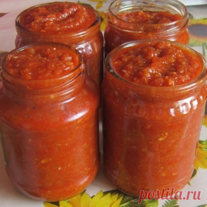 АДЖИКА ИЗ КАБАЧКОВ