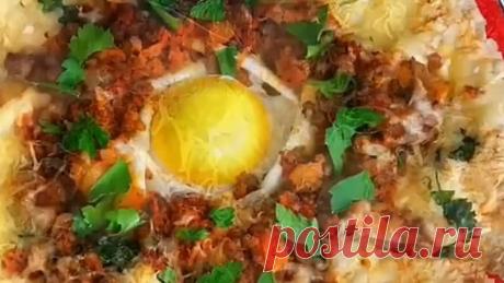 завтрак из лаваша