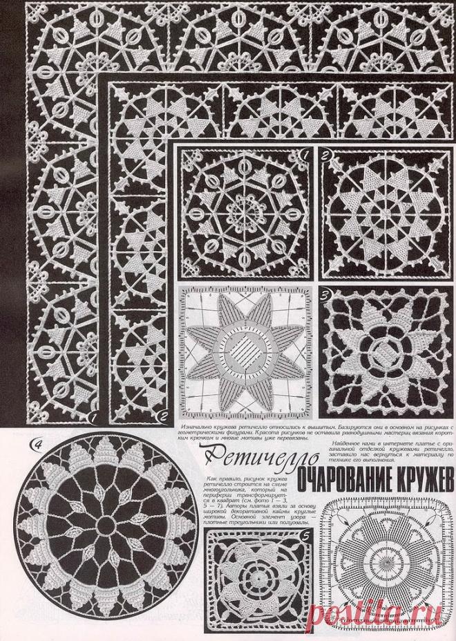 Вязаная пляжная туника