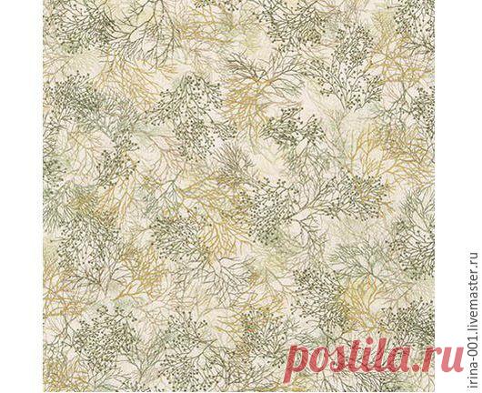 Купить ПОДСОЛНУХИ Отрезы Хлопок США 50х55 см - бежевый, панель для пэчворка, панель ткань