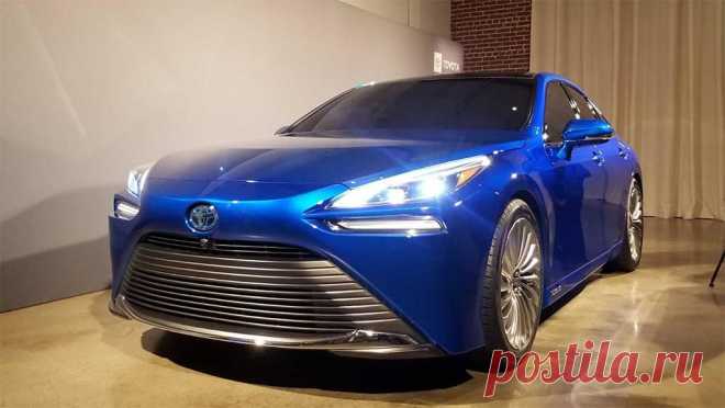 Водородный седан Toyota Mirai 2020 второго поколения - цена, фото, технические характеристики, авто новинки 2018-2019 года