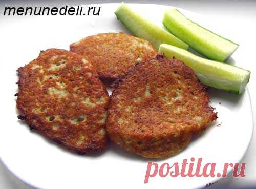Оладьи из кабачков и картофеля / Меню недели
