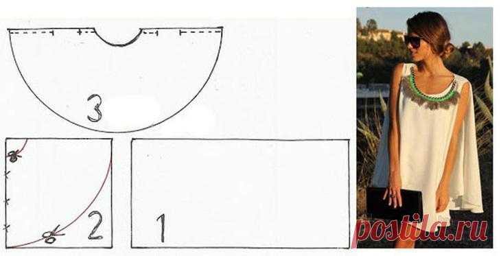Как сшить модную пляжную тунику своими руками