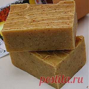 Оздоравливающее мыло с медом