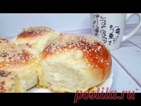 Булочки как пух, мягкие и пушистые.Булочки с посыпкой