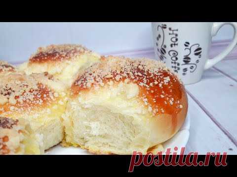 Булочки как пух, мягкие и пушистые.Булочки с посыпкой