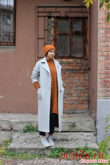 DRESS CROCHET WITH A VERTICAL PATTERN OF RHOMBUS HOOK