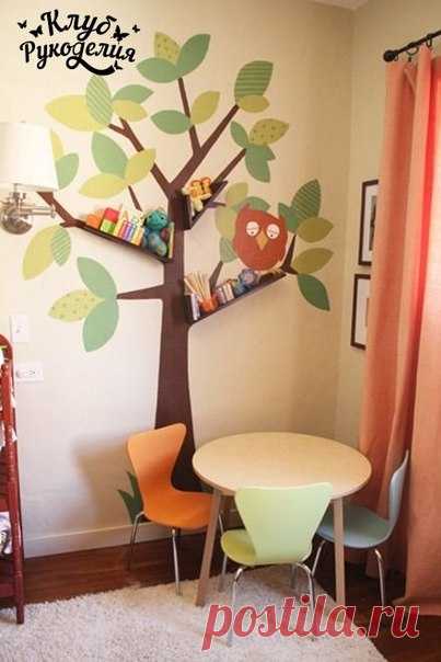 Идеи полочек для детской комнаты / Рукоделие