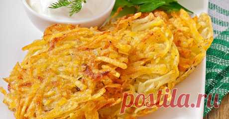 Драники с мясом: толстенькие, румяные, с хрустящей поджаристой картофельной корочкой — Фактор Вкуса