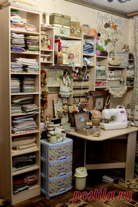 Мой рабочий уголок - Ярмарка Мастеров - ручная работа, handmade