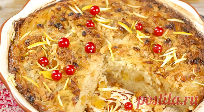 Лапшевник с яблоками и корицей, пошаговый рецепт с фото