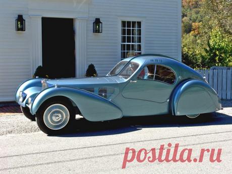 5 раритетных автомобилей, каждый из которых стоит больше, чем самолет  Bugatti Type 57SC Atlantic