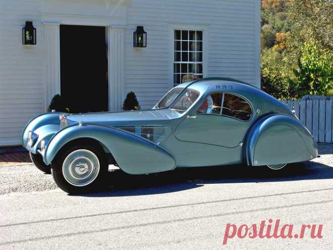 5 раритетных автомобилей, каждый из которых стоит больше, чем самолет  Bugatti Type 57SC Atlantic
