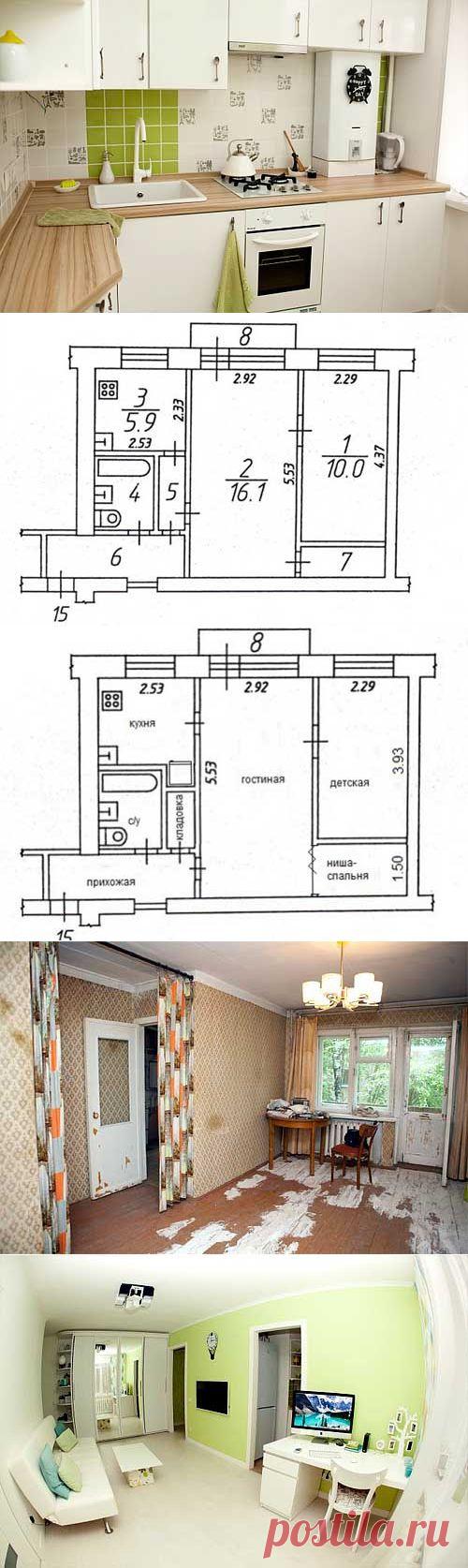 Квартира в хрущевке: история одного ремонта -