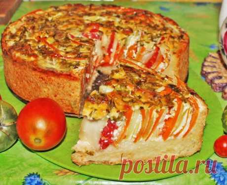 Овощной пирог Полосатик с кабачками и морковью рецепт с фото пошагово - 1000.menu
