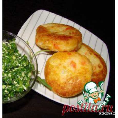 Картофельные котлетки с крабовыми палочками - кулинарный рецепт