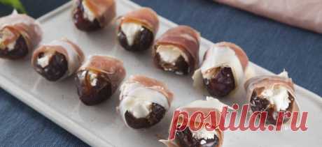 Финики с брынзой и беконом очень интересно попробовать. Все будут в восторге.