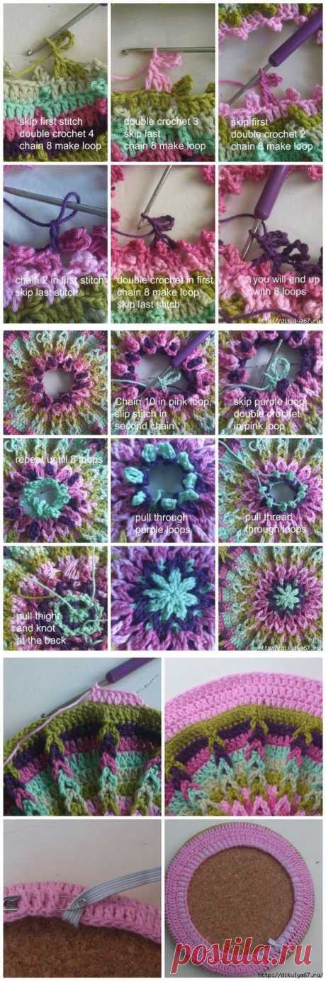 Вязание крючком подушка на стул. Подушка на стул крючком | Лаборатория домашнего хозяйства