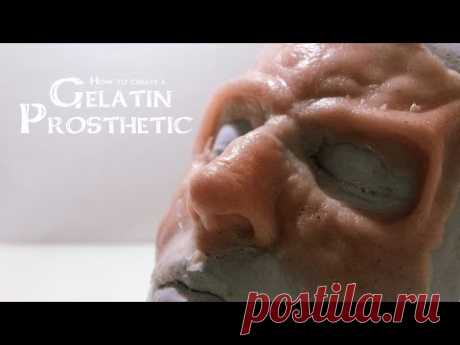 How to create a Gelatin Prosthetic (sculpt, mold, cast)