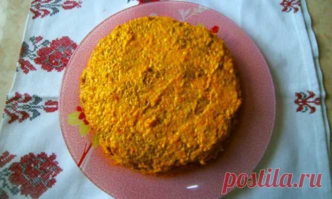 Вкусный печеночный торт из куриной печени, рецепт Вкусный печеночный торт из куриной печени приготовить не сложно. Это отличная закуска на праздничный стол и не только. Подаем с любым гарниром или как самостоятельное блюдо. Готовим из говяжьей, свиной, куриной печени.