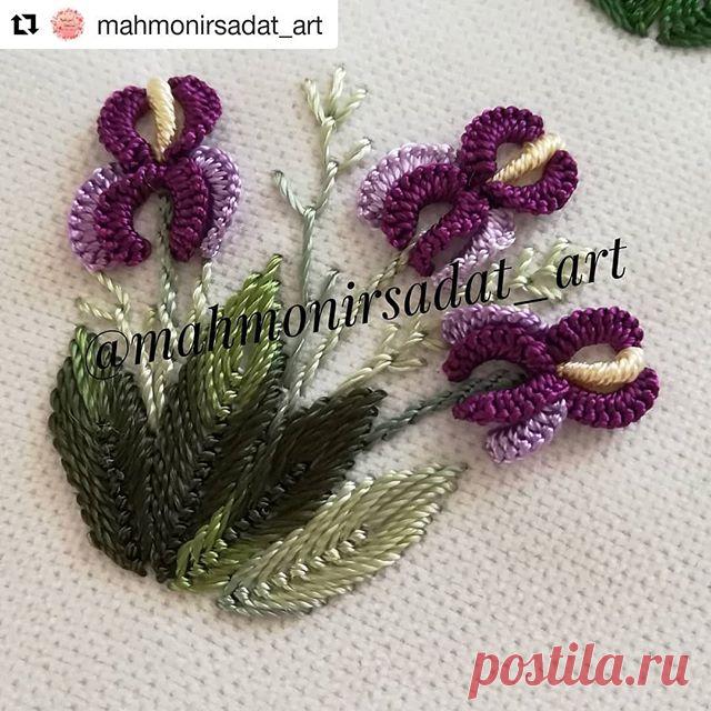 ❤️#Repost @mahmonirsadat_art with @repostapp
・・・
#❤️ایده_گلدوزی