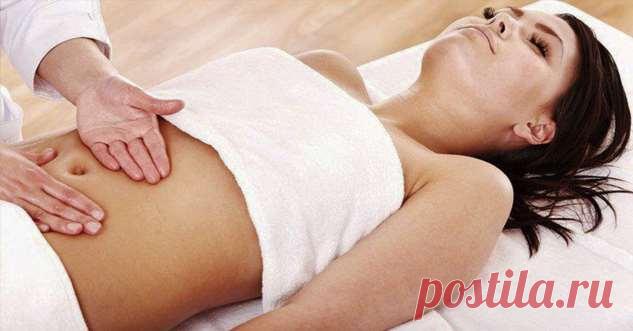 Массаж живота для борьбы с вздутием и диареей | Люблю Себя