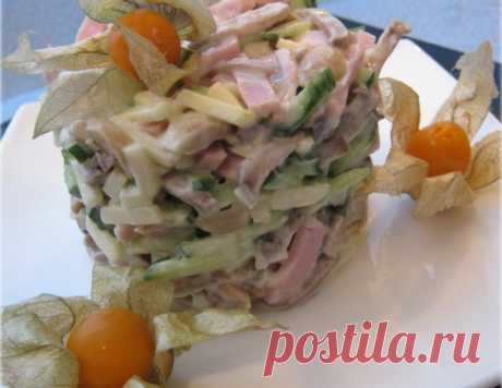 Салат с языком – кулинарный рецепт