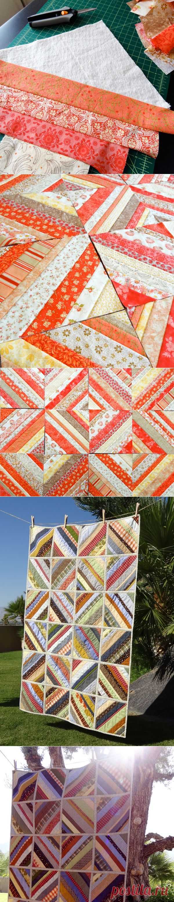 Яркие лоскутные шедевры от талантливой мастерицы