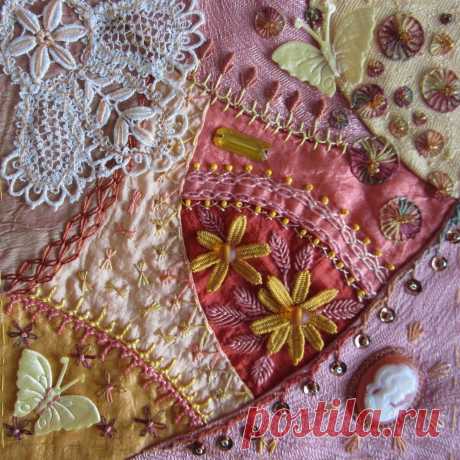 Пэчворк, крейзи квилт, идеи для творчества. | Татьяна-Живу как могу | Дзен