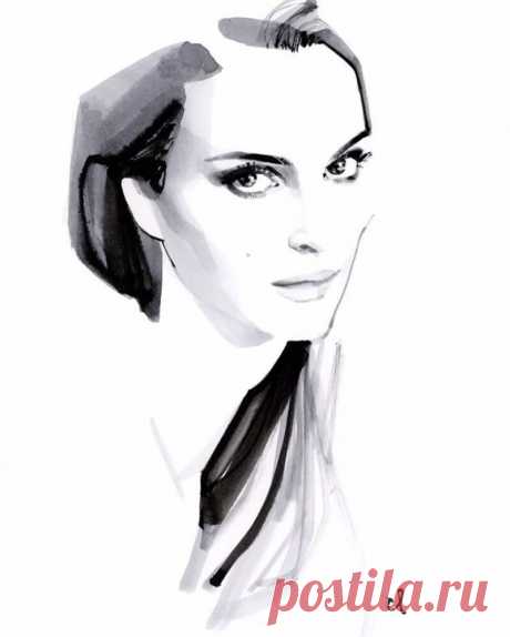Не надо слов... Художник-иллюстратор Дэвид Даунтон (David Downton)