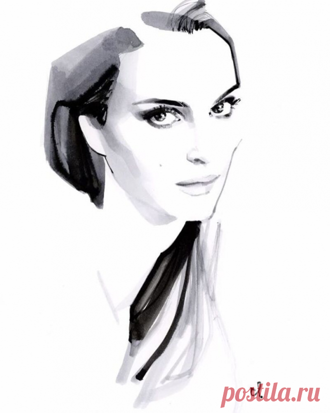 Не надо слов... Художник-иллюстратор Дэвид Даунтон (David Downton)