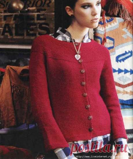 Жакет Garter Yoke
