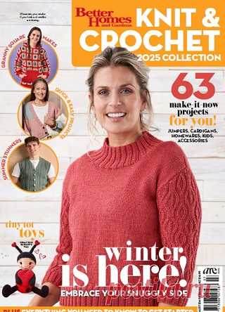 Better Homes & Gardens Specials - Knit & Crochet 2025