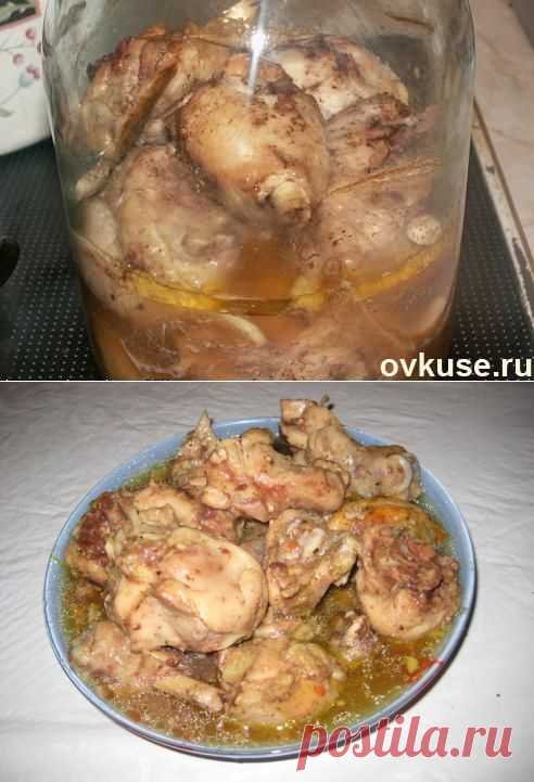 Курица в банке