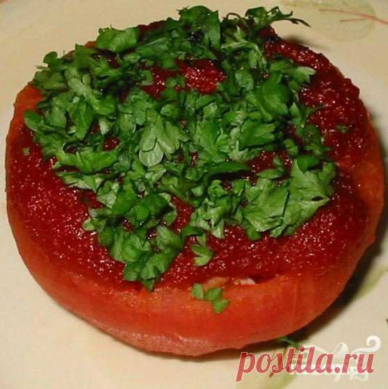 Помидор, фаршированный тунцом - пошаговый рецепт с фото на Повар.ру