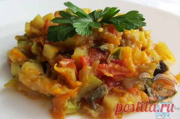Овощи в собственном соку: кабачки, баклажаны, морковь, картофель и лук Тушеные овощи в собственном соку – вкусное и полезное блюдо. Его можно подать в качестве легкого и сытного ужина или как праздничное блюдо.