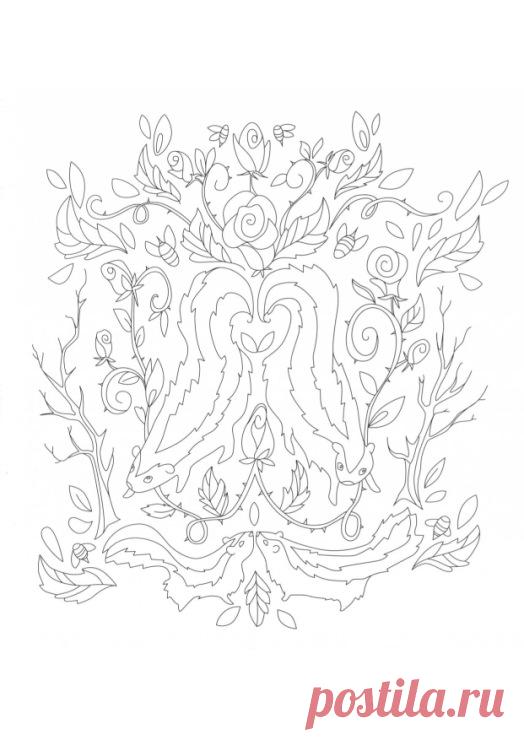 (8) Gallery.ru / Фото #16 - Embroidered Woodland Creatures - 2018 - Chispitas