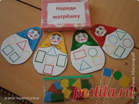 Авторская дидактическая игра &quot;Наряди матрёшку&quot; | Страна Мастеров