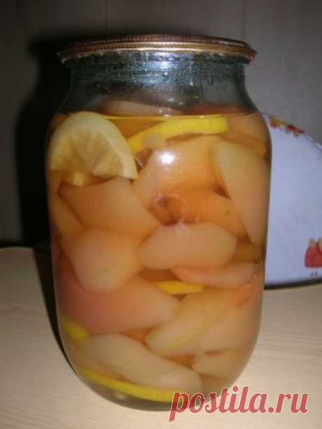 Конфитюр из груш с лимоном : Варенье