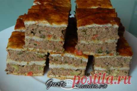 Мясной пирог &quot;Сытный&quot; - вкусно, питательно, красиво! - appetitno.net