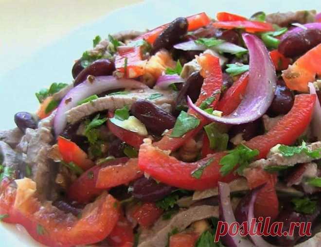 Салат Тбилиси с говядиной и фасолью классический - Вкусные идеи Классический грузинский салат «Тбилиси» с фасолью и говядиной несложно приготовить в домашних условиях. Есть несколько вариантов исполнения питательной