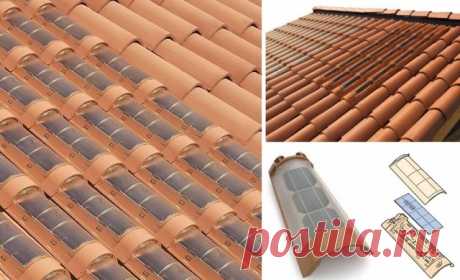 Generate cheap, green electricity from sunlight with solar roof tiles | Home Design, Garden & Architecture Blog Magazine