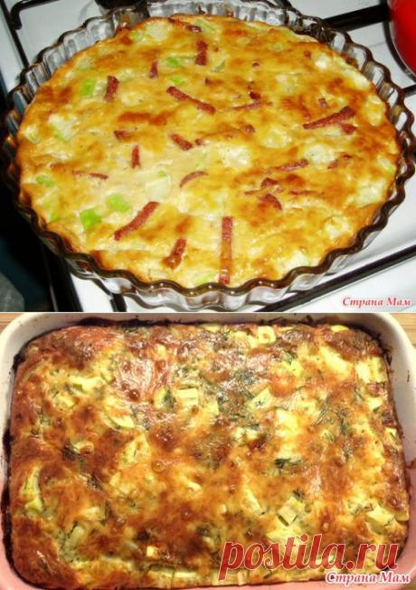 Запеканка из кабачка - Люблю готовить - Страна Мам